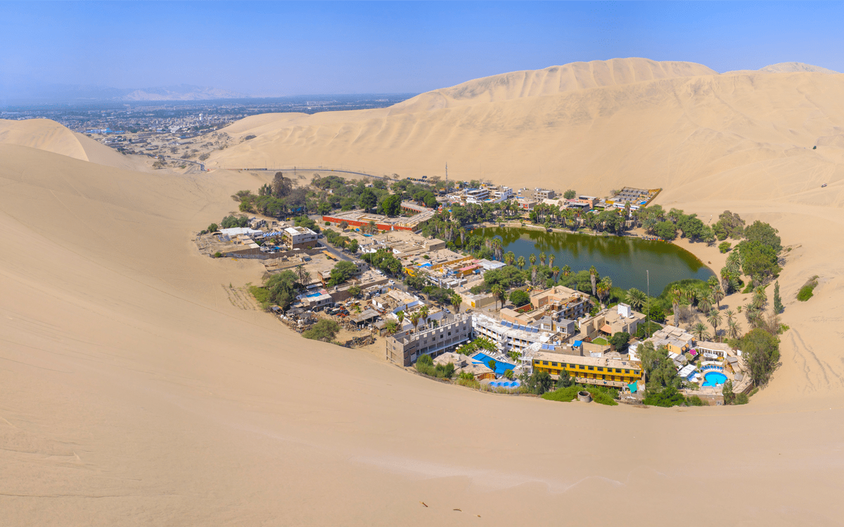 Huacachina in Peru – Oasis.