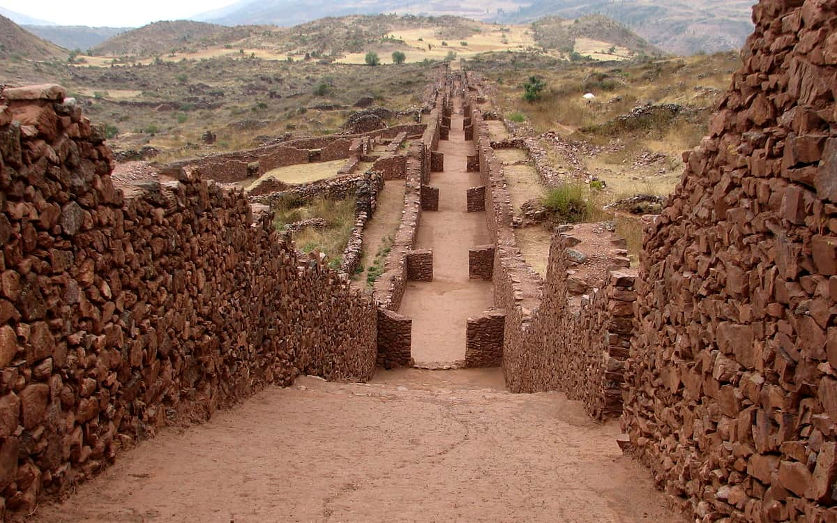 Pikillacta Ruins in Cusco Peru