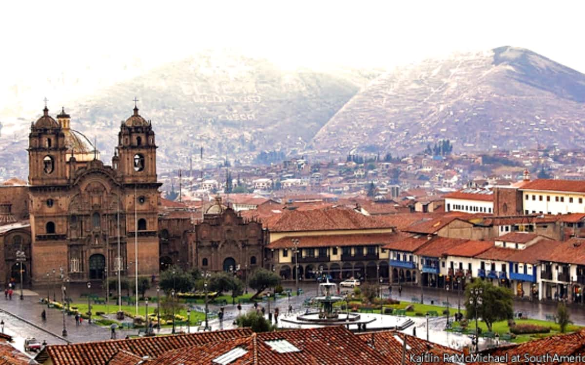 City of Cusco in Peru, South America