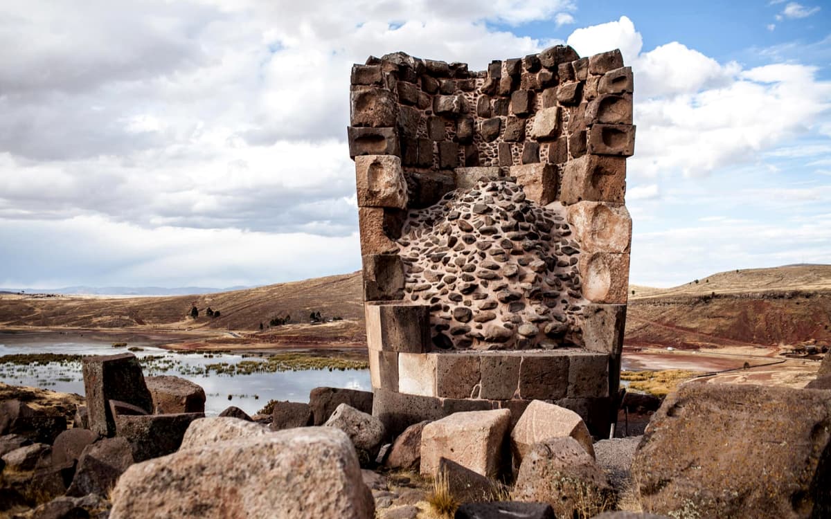 Sillustani in Perú