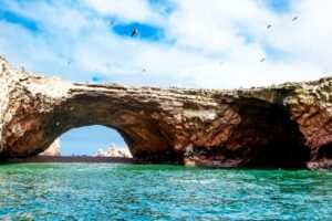 Ballestas Islands in Perú