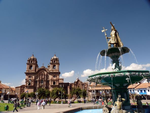 Plaza principal de Cusco