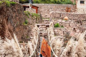 The last Inca Bridge in Cuzco, Peru – South America