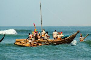 The Mochica Caballito de Totora and the origin of Surfing