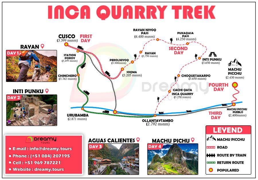 inca-quarry-trek-to-machu-picchu-4-days-Dreamy-Tours