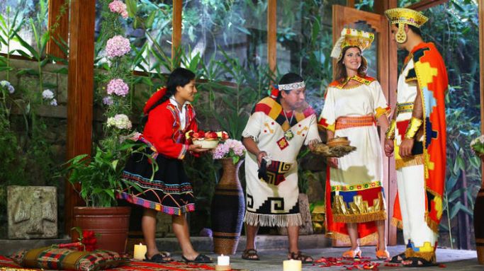The Andean Wedding or Inca marriage