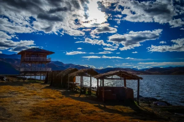 The Pomacanchi Lagoon in Cusco, Peru