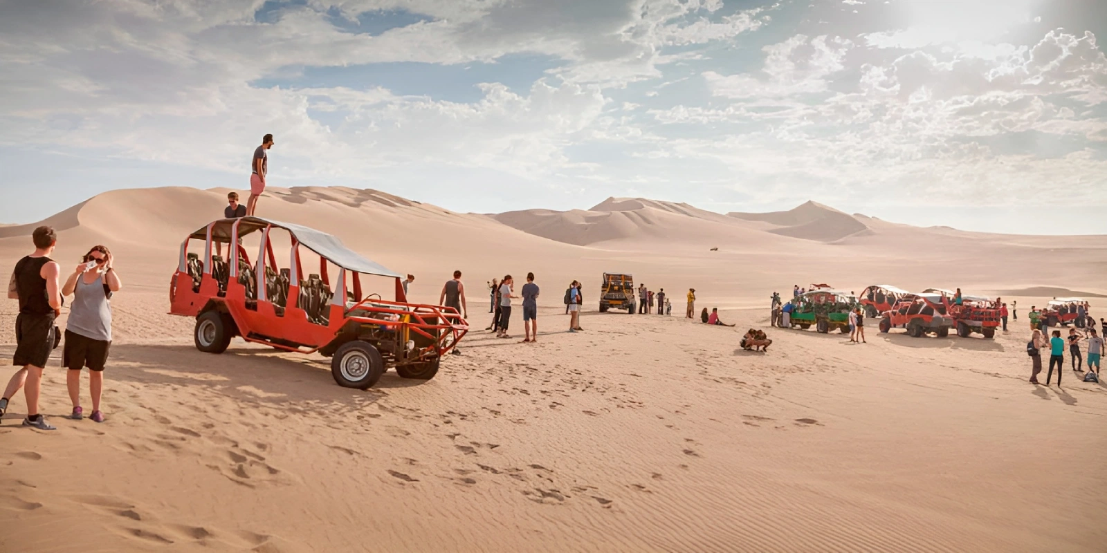 Actividades en Huacachina Ica