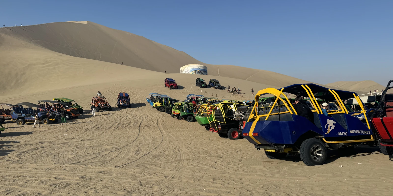 Tubulares en Huacachina